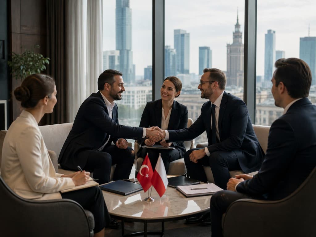 Business Club members meeting in Warsaw