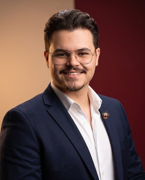 Portrait of Alper Emre Eren, TURKPOL Youth Club.